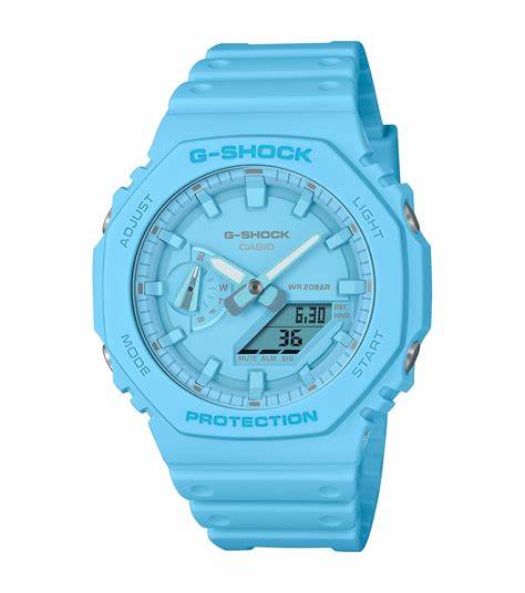 g-shock bleu